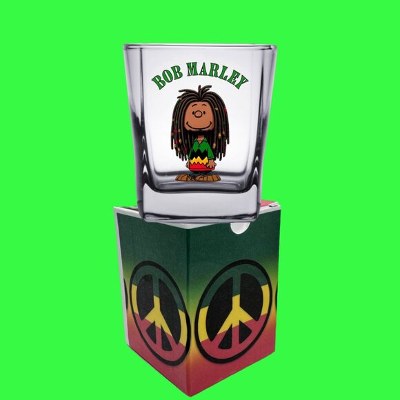 Classic Rock Musicians/PEANUTS Character SHOT Glass/Gift Box! - Picture 6 of 16